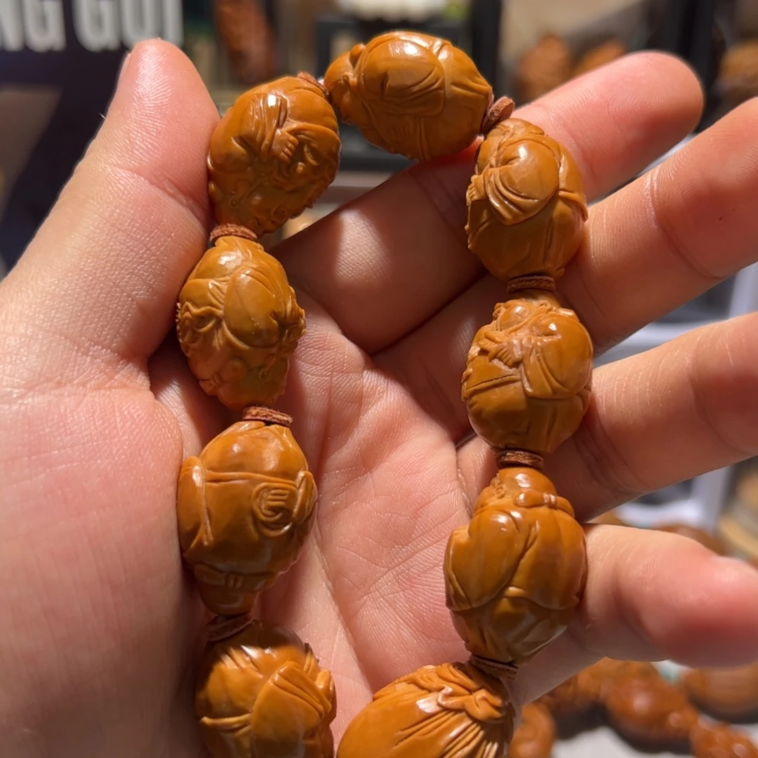 橄榄核手串/手链地主财神