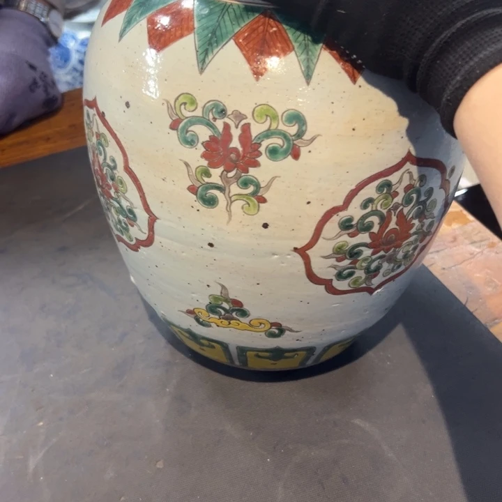 蓝****瓷片拾六家的瓷器瓷器