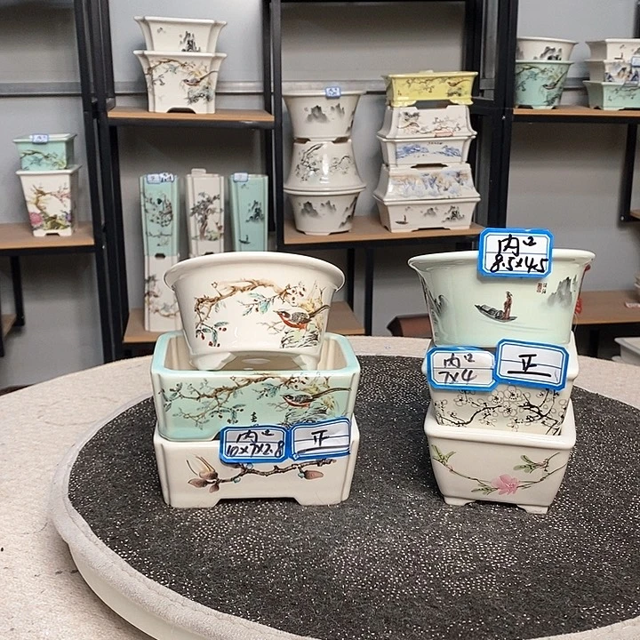 紫砂的花盆很漂亮24