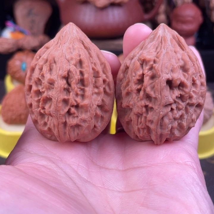 吊坠文玩核桃大沽石39