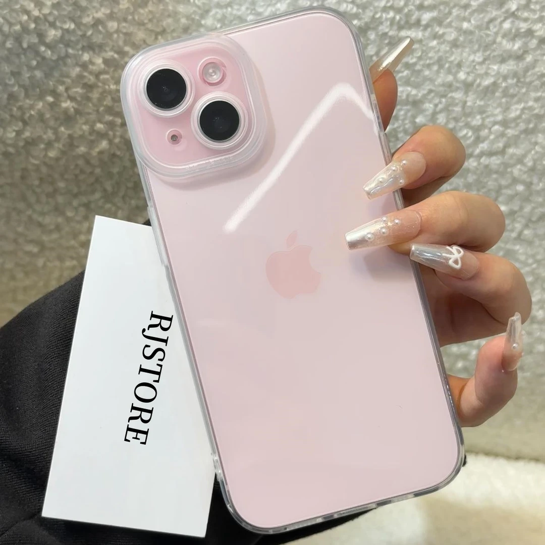 奥菲顿ins极简透明适用iPhone16/17Pro苹果15手机壳14/13镜头全包