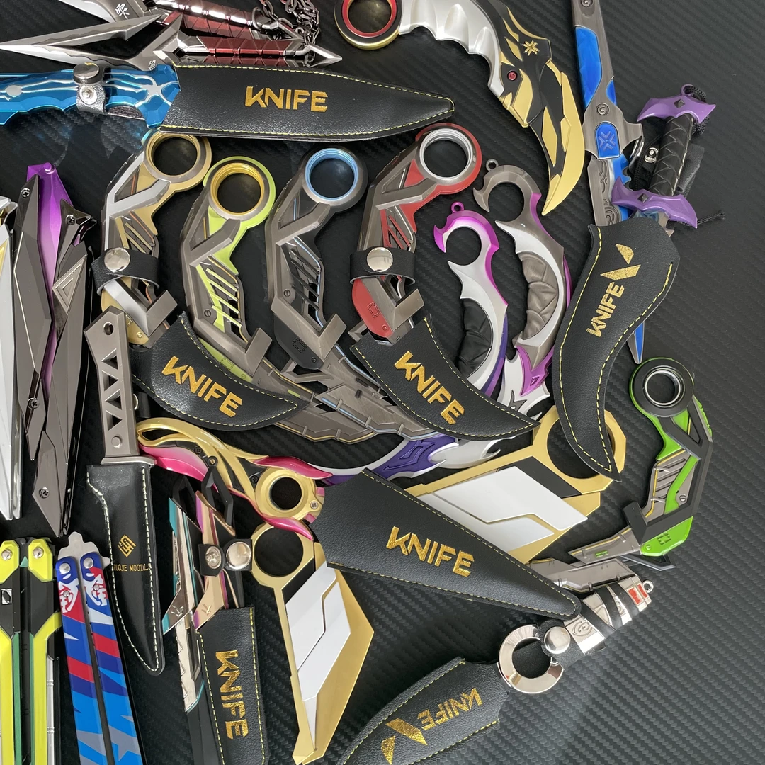 瓦罗兰特周边奇点蝴蝶显卡神中神显卡紫金爪刀金属模型玩具立体