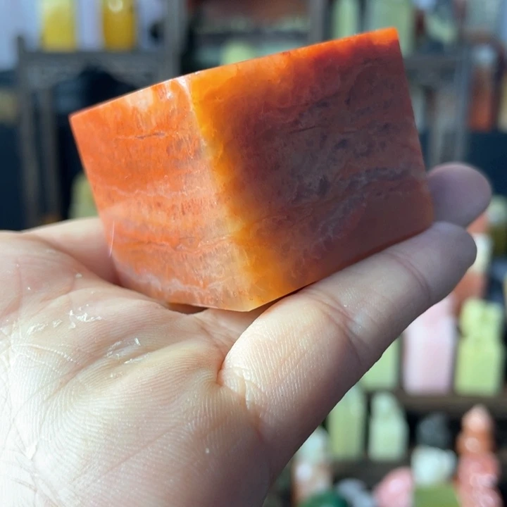 青田石印石夜****胖老挝石