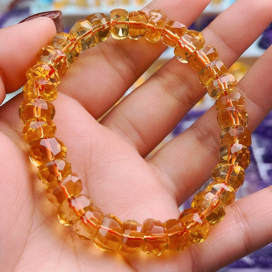 水晶未镶嵌手串天然保真