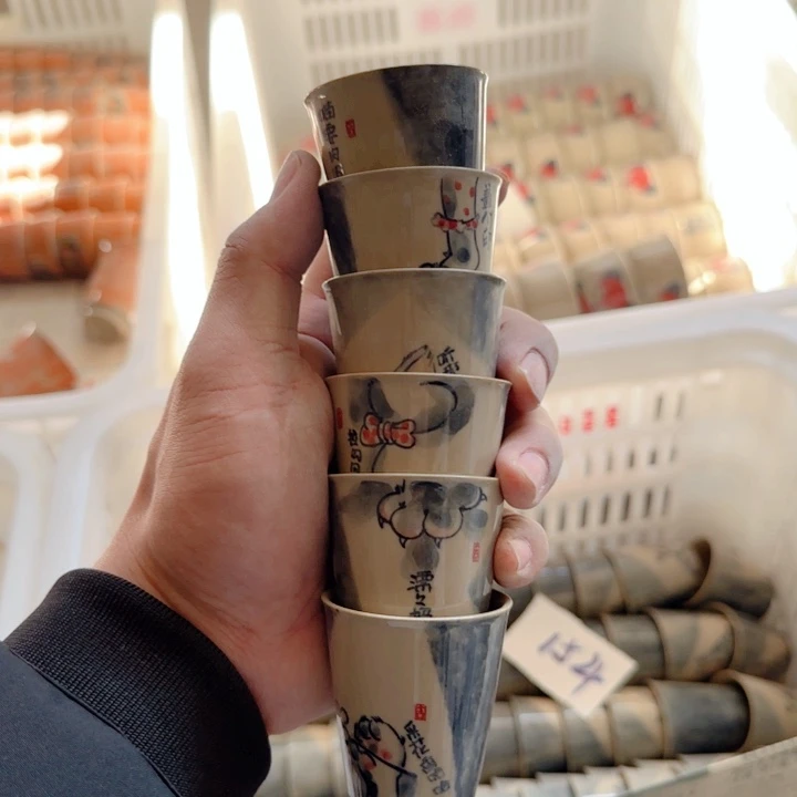 正品手绘陶瓷茶具