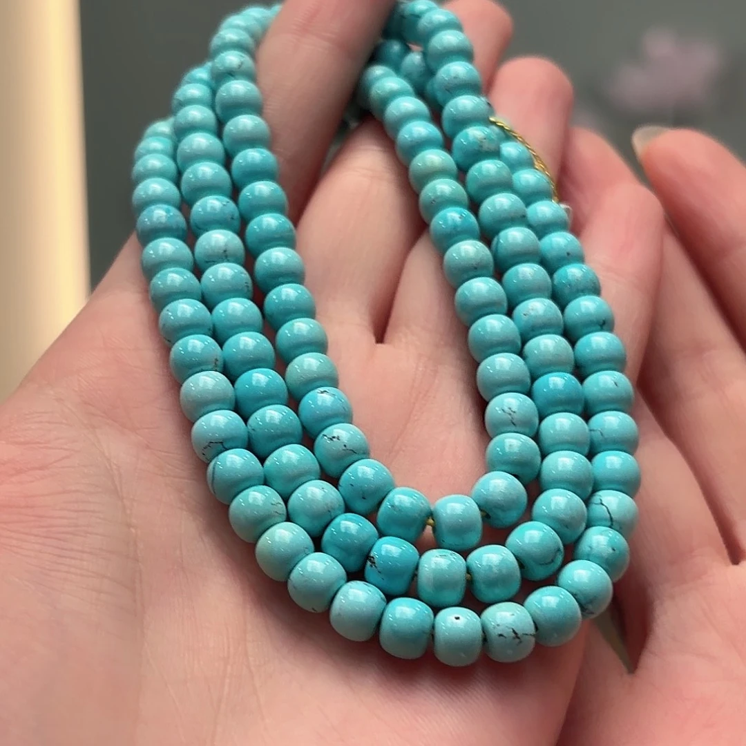 绿松石未镶嵌颈饰