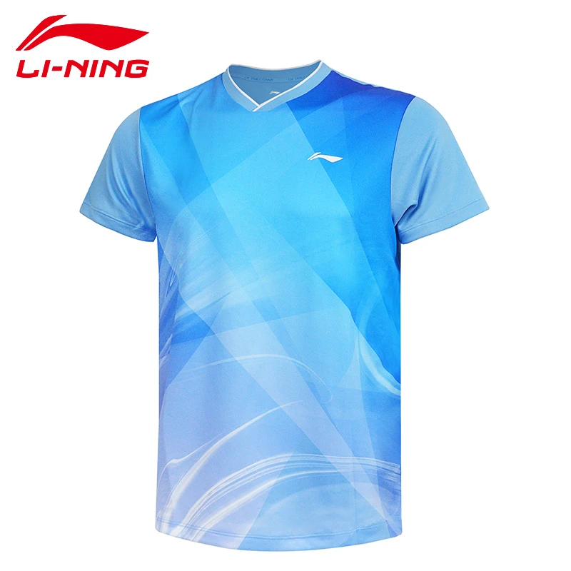 李宁乒乓球服短袖T恤2025新款男款女款运动服新秀训练比赛服透气