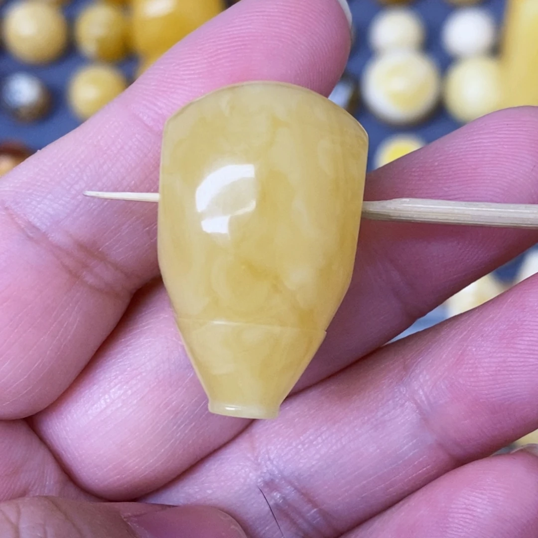 琥珀珠宝奇石未镶嵌尺寸19 mm