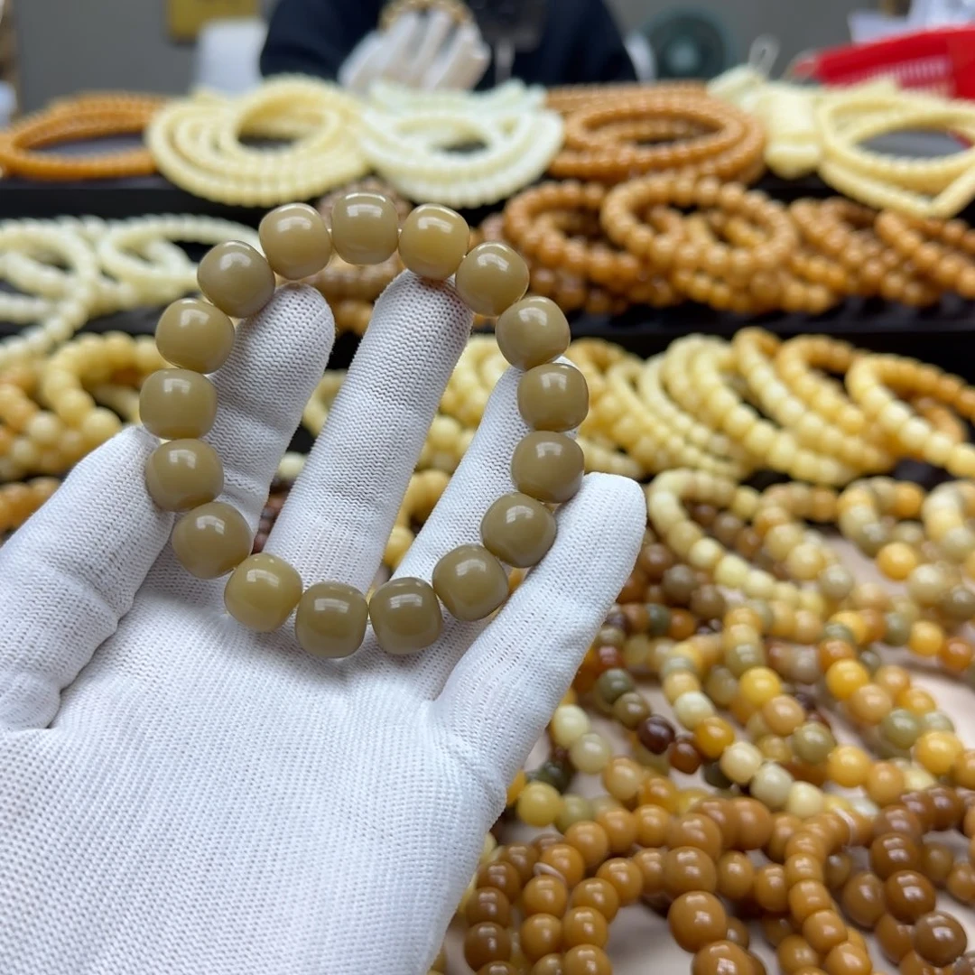 手串菩提根/象牙果13.14 2年鬼工