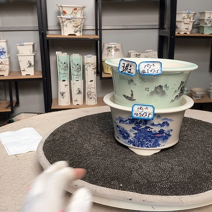 紫砂的花盆很漂亮10