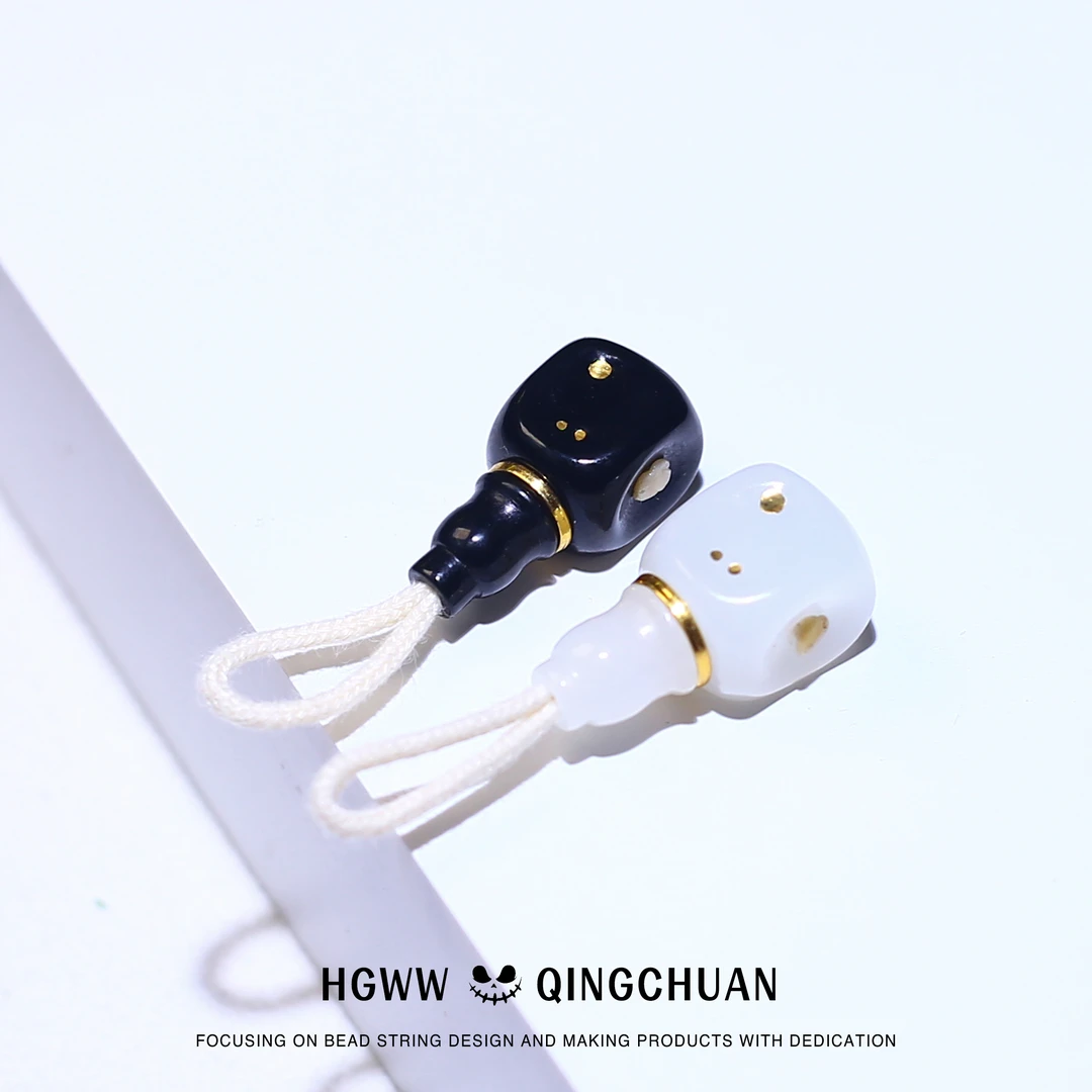 「藏式三通」和田玉 手串三通 配饰 对孔10mm+（孔道1.2棉线）
