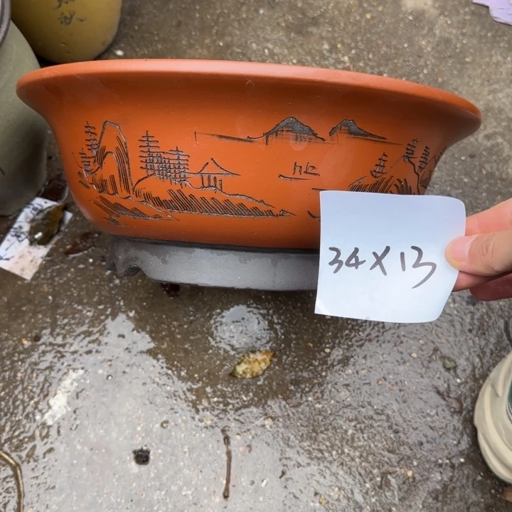 紫砂花盆特价商品