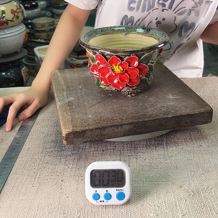 泳坤堂石湾盆陶瓷