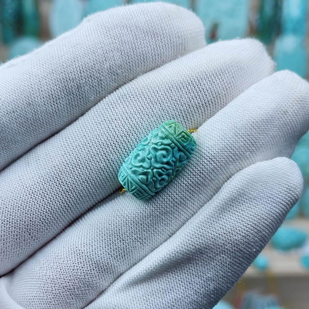 未镶嵌绿松石珠宝奇石