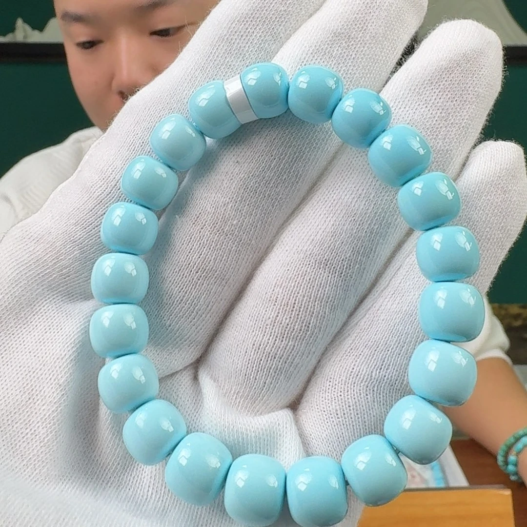 绿松石未镶嵌珠宝奇石卡9.5