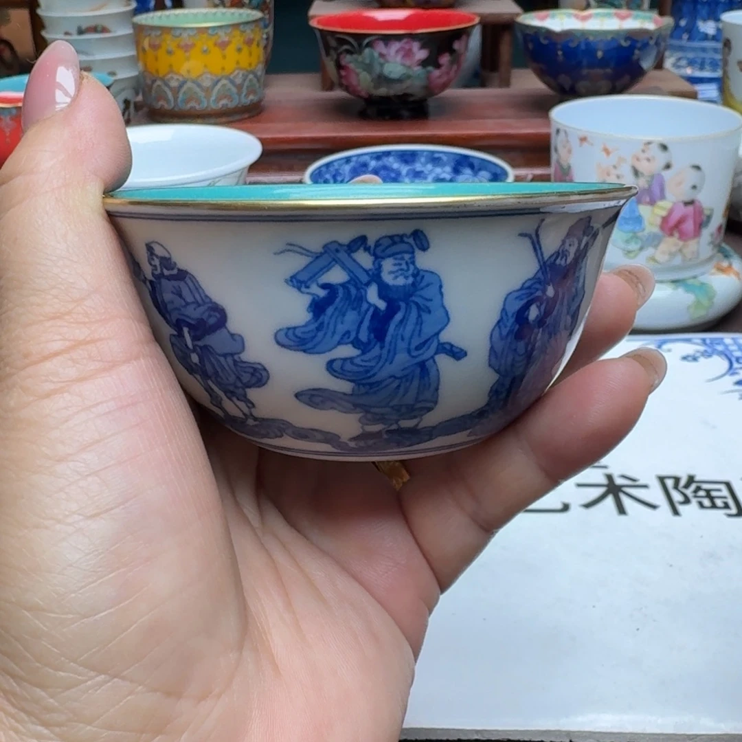 景德镇手工手绘展示