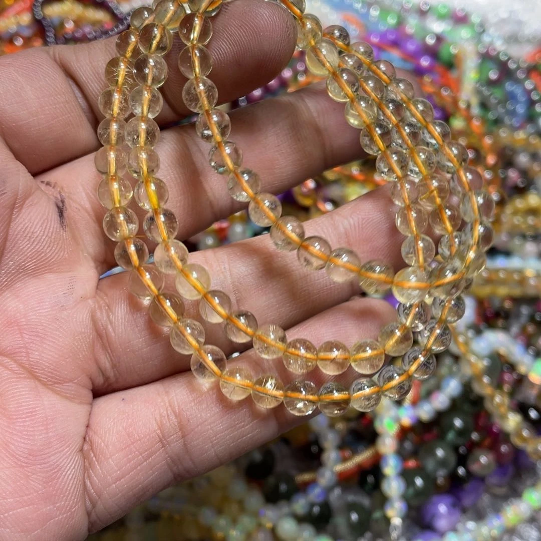 紫晶颈饰银S800镀金镶嵌