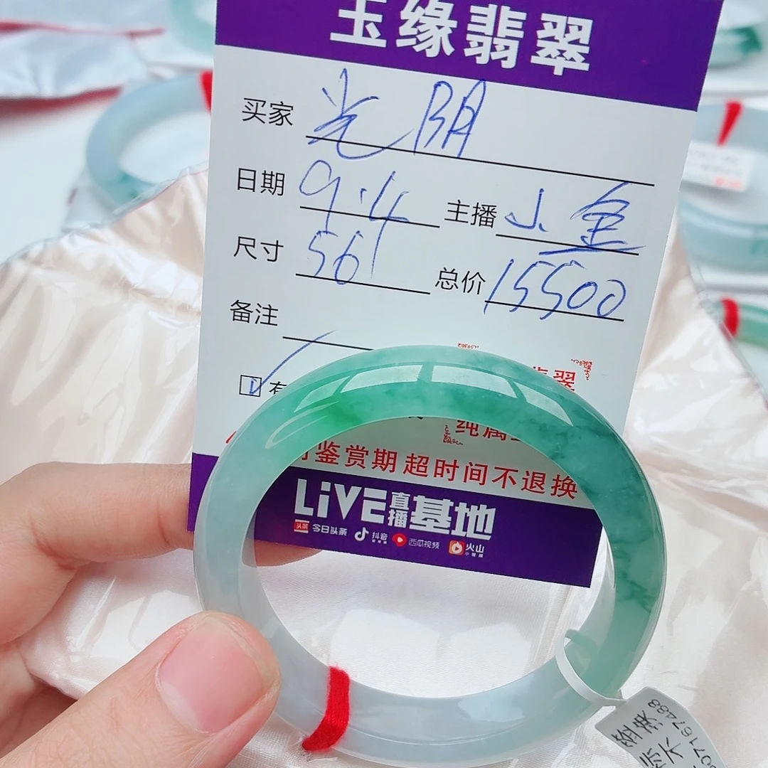 光***者未镶嵌手镯翡翠天然翡翠手镯