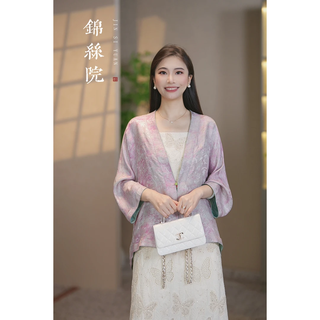 绸缘【东方初见】时尚新中式轻奢时尚百搭上衣WTX67182036