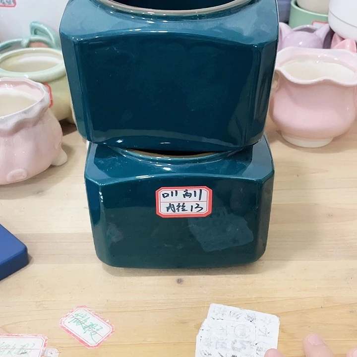 陶瓷花盆全场12包邮