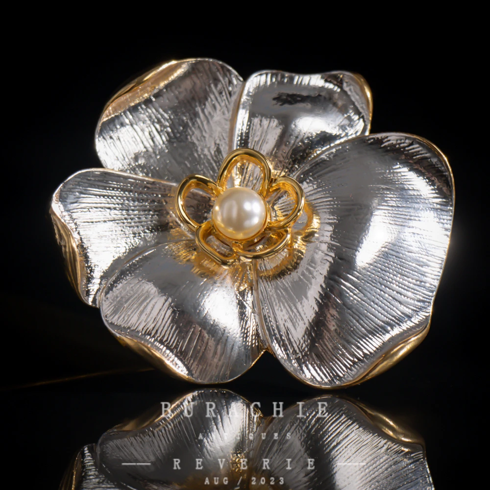 铜合金仿水晶胸针 【3656】周年珍藏英｜经典原标克拉款CrownFrett