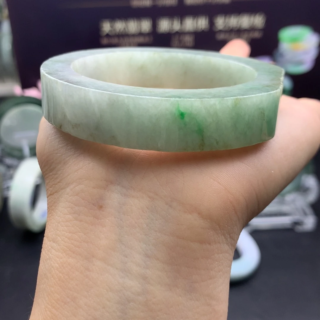 定制翡翠天然翡翠手镯未镶嵌