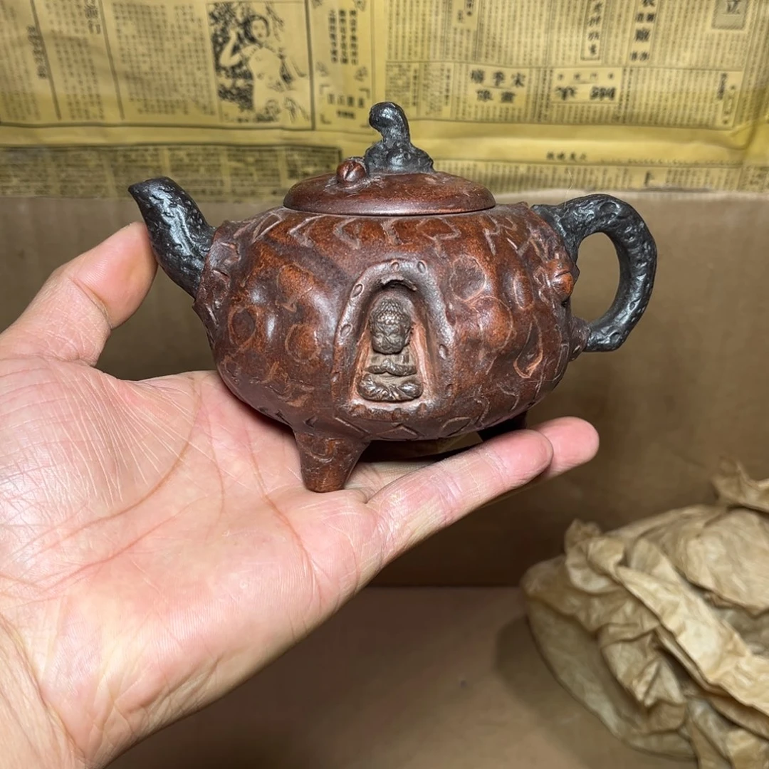 紫砂茶壶宜兴原矿紫砂壶