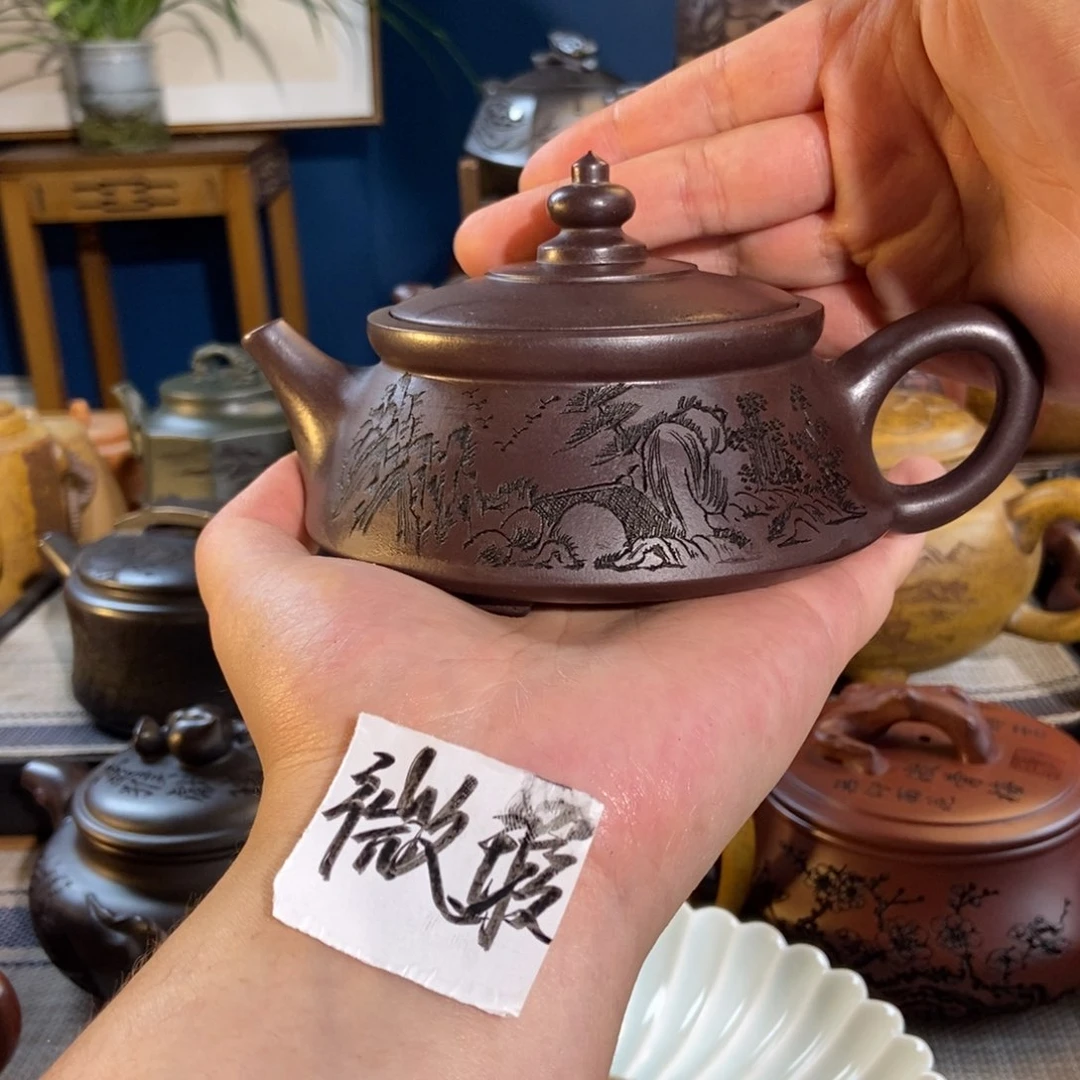 茶壶紫砂紫砂艺术微瑕疵