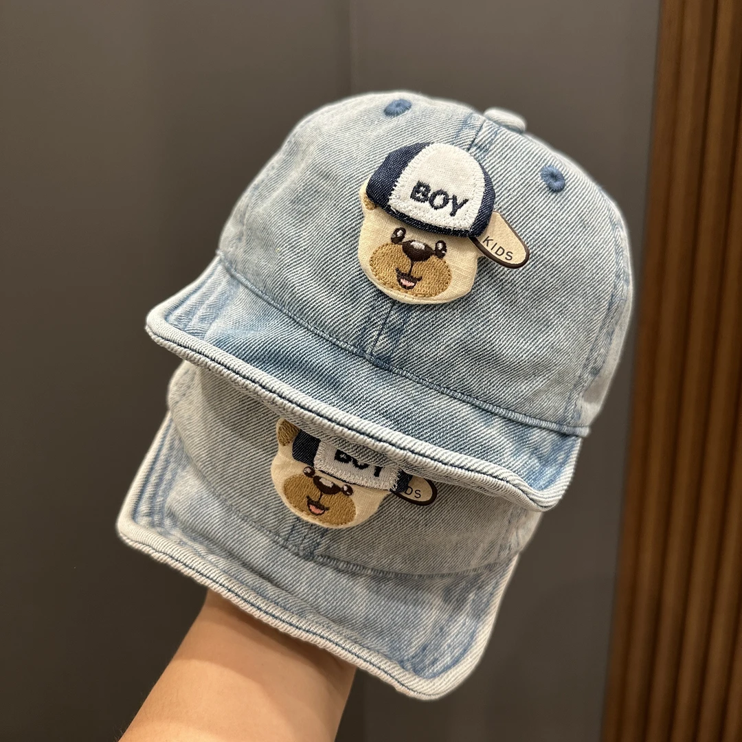 宝宝鸭舌帽洋气夏季可爱儿童薄款遮阳棒球帽韩版时尚婴儿防晒帽子