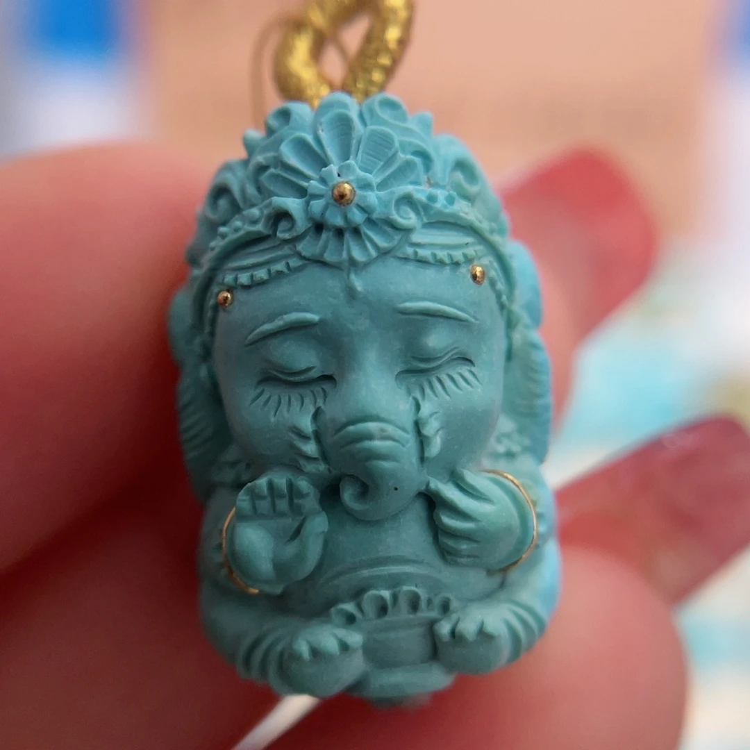 绿松石珠宝奇石未镶嵌