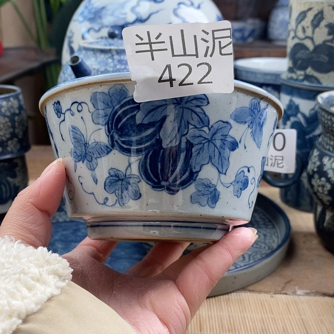 手工手绘青花陶瓷