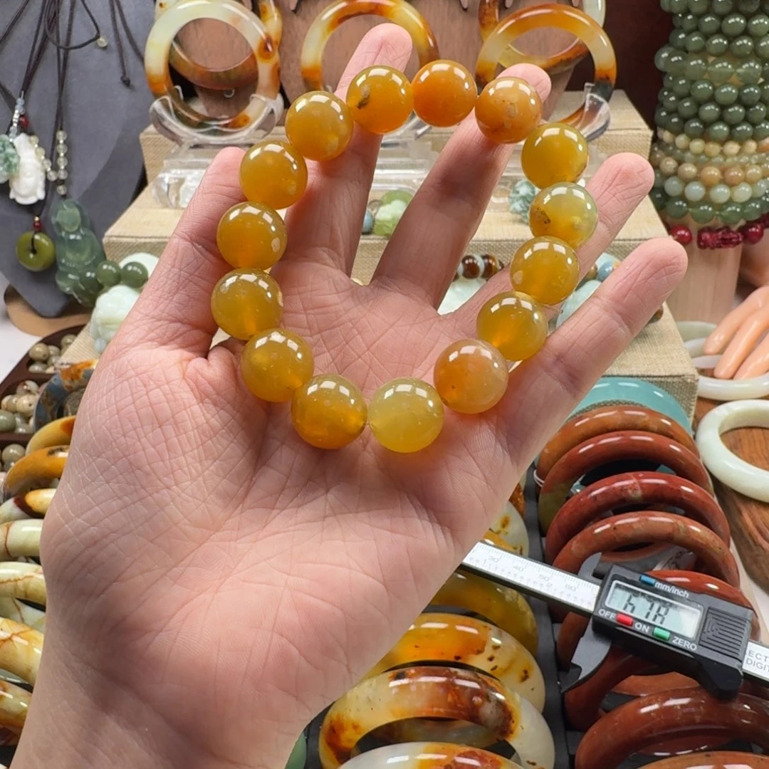 蛇纹石玉未镶嵌手镯764