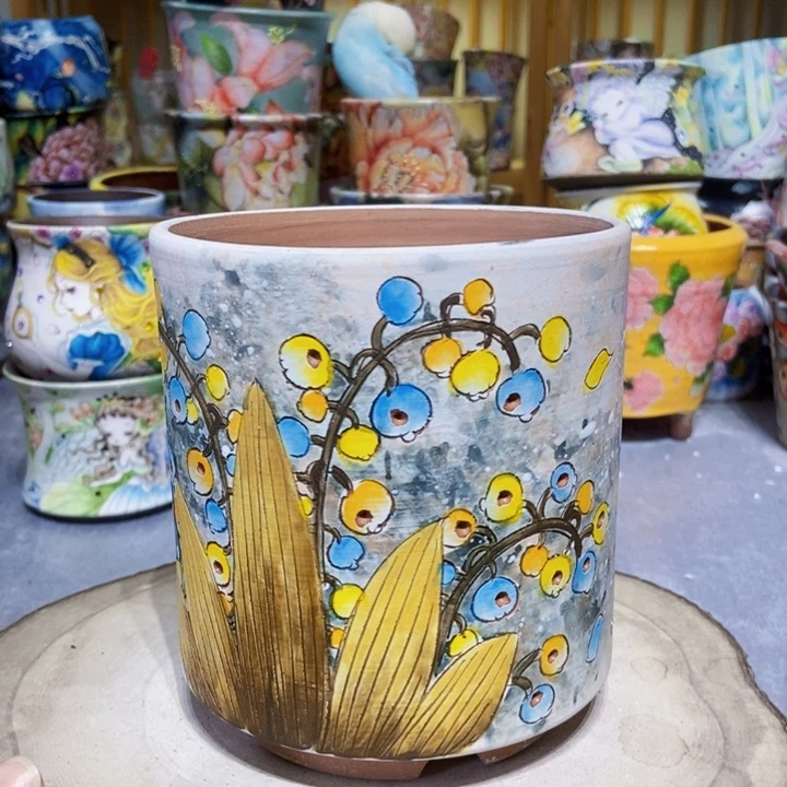 景德镇艺术手绘作品