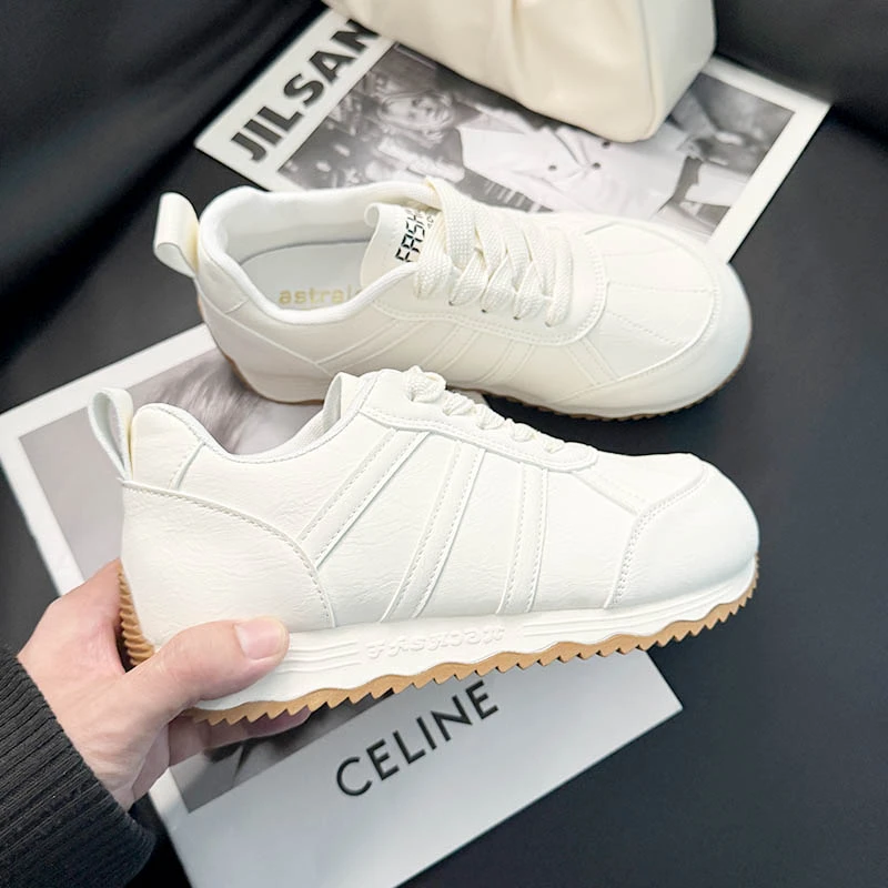 简约百搭款~25年早春新款百搭休闲运动复古厚底德训鞋71X5508