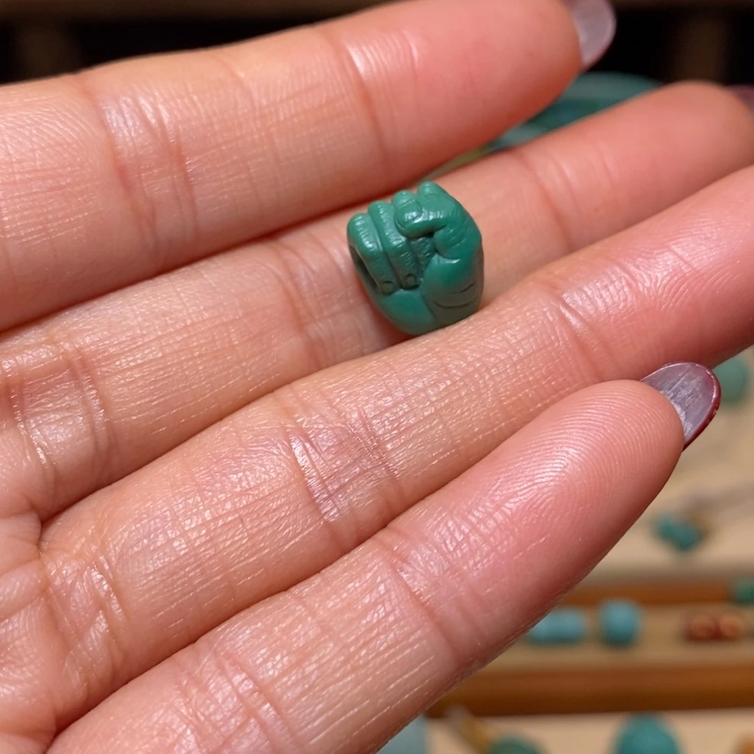 绿松石珠宝奇石未镶嵌吴***๑