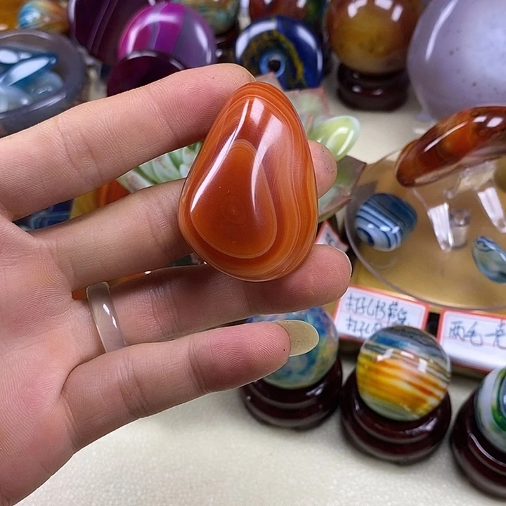 未镶嵌玛瑙/玉髓珠宝奇石