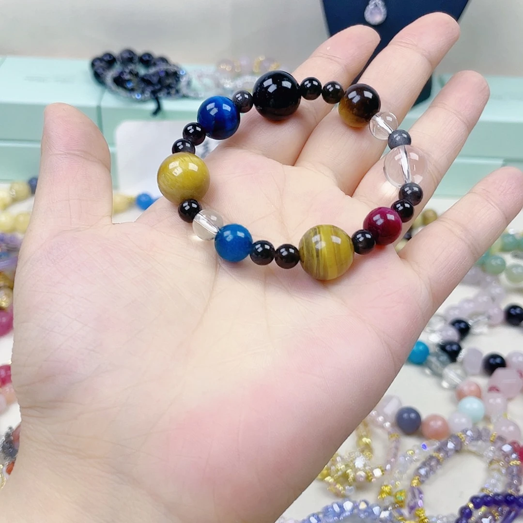 手饰针钠钙石银S925镀金镶嵌