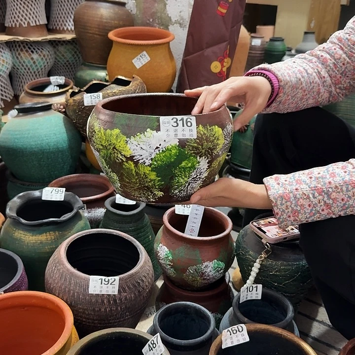 彩绘316高度14口径19