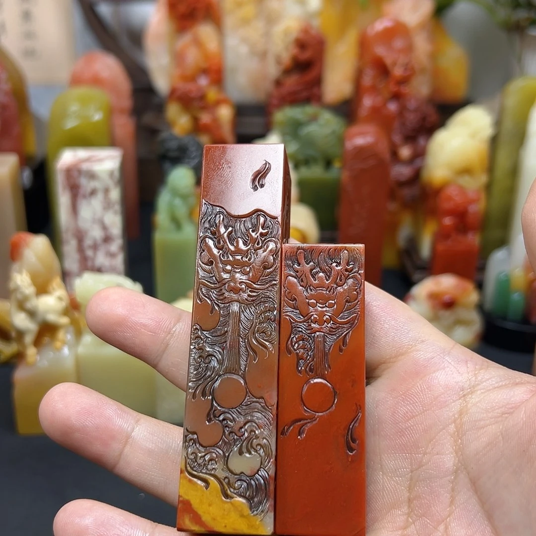 寿山石印石印章雕刻工艺