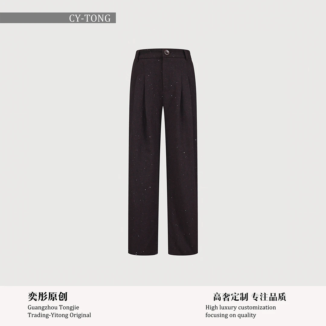 【彤姐原创】设计师款气质职业修身女款休闲百搭西装裤子TWTZ4115