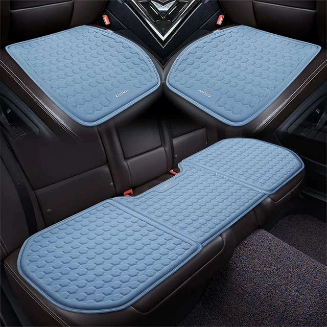 冷凝胶汽车坐垫单片夏季透气无靠背三件套四季暴晒不烫后排车座垫