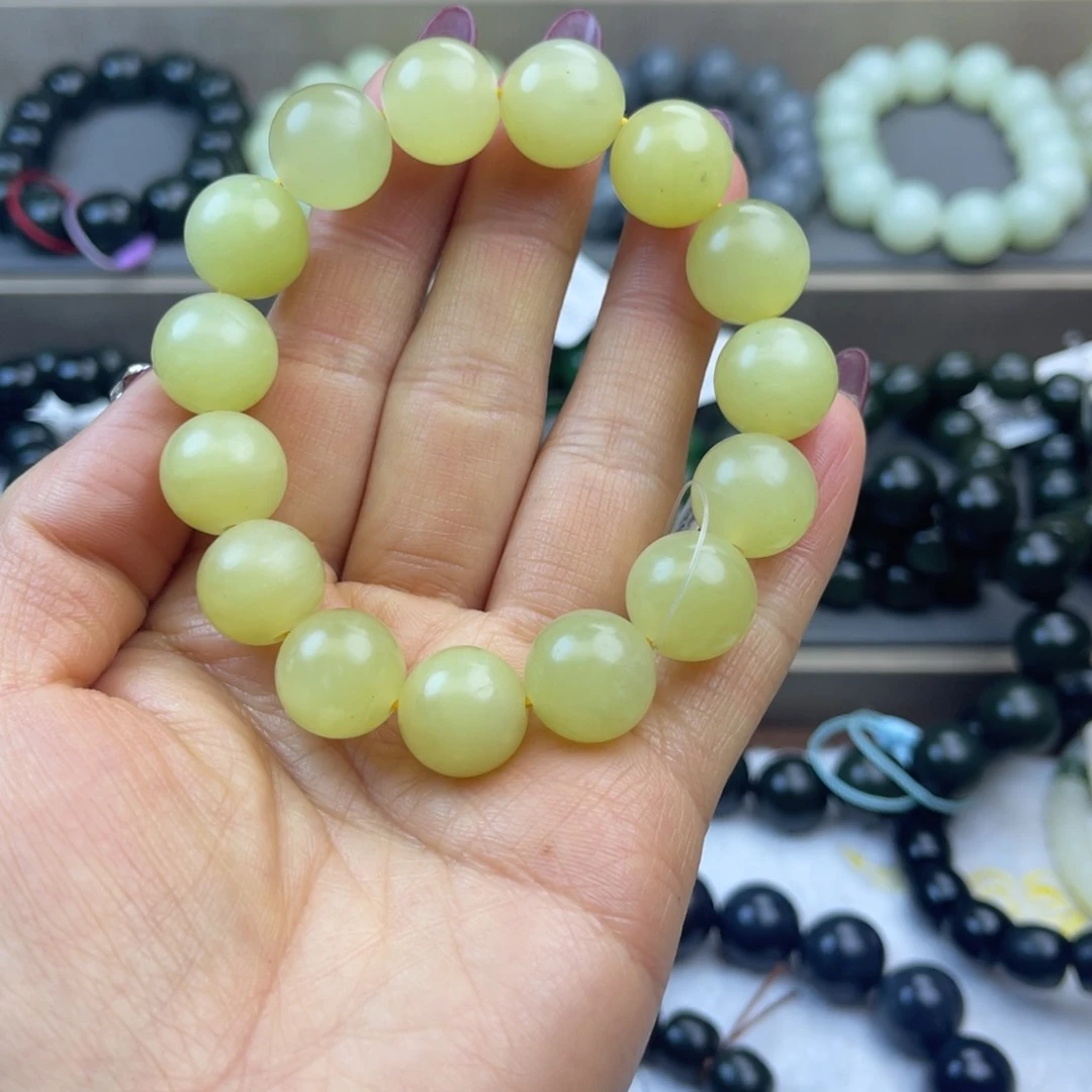 和田玉手链未镶嵌