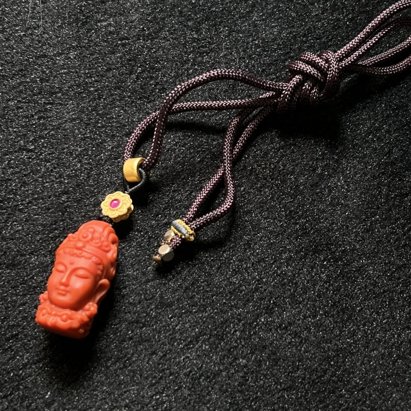 景景严选-南红吊坠-南红观音头吊坠约17*32mm#