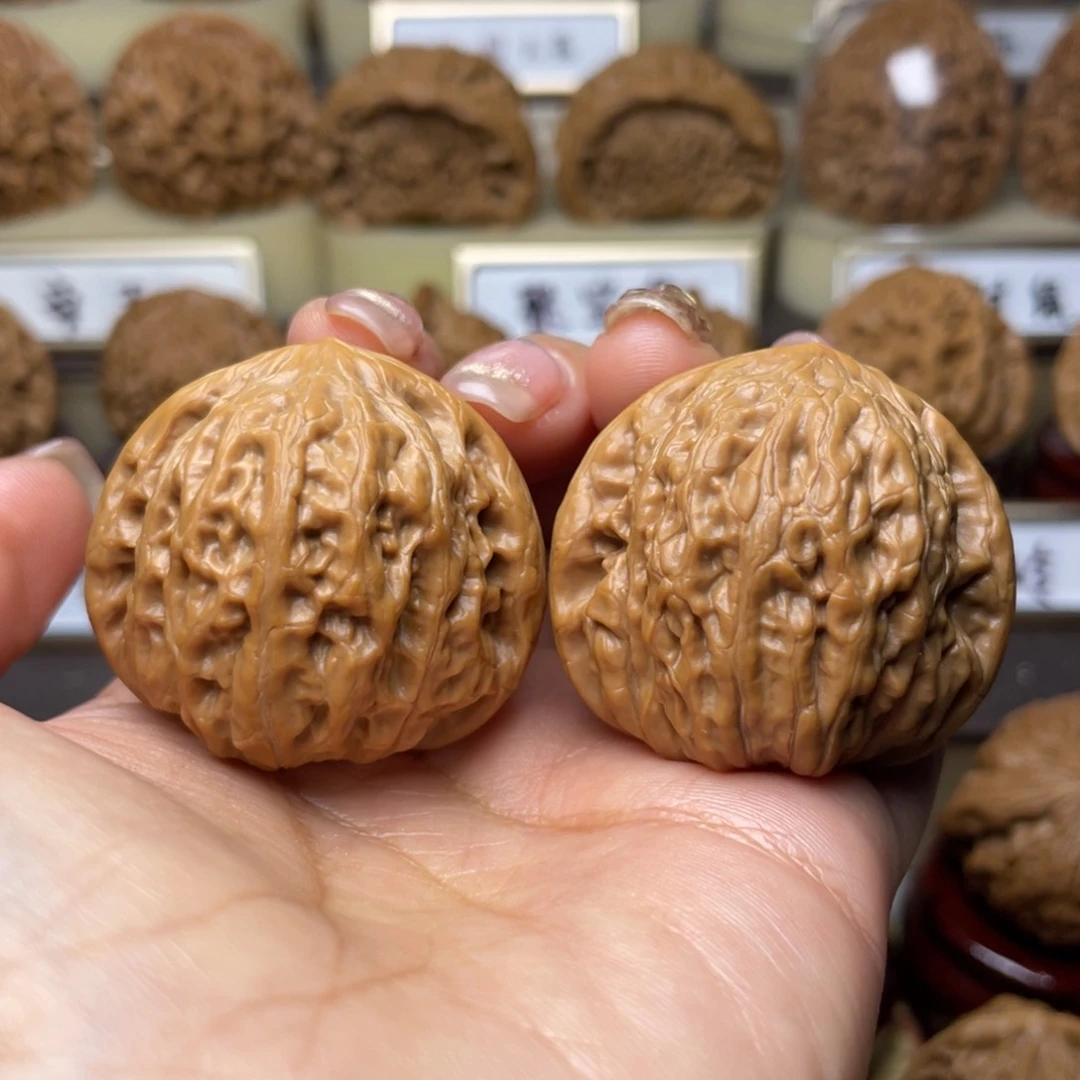 文玩核桃把件勤****才铁锤38左右