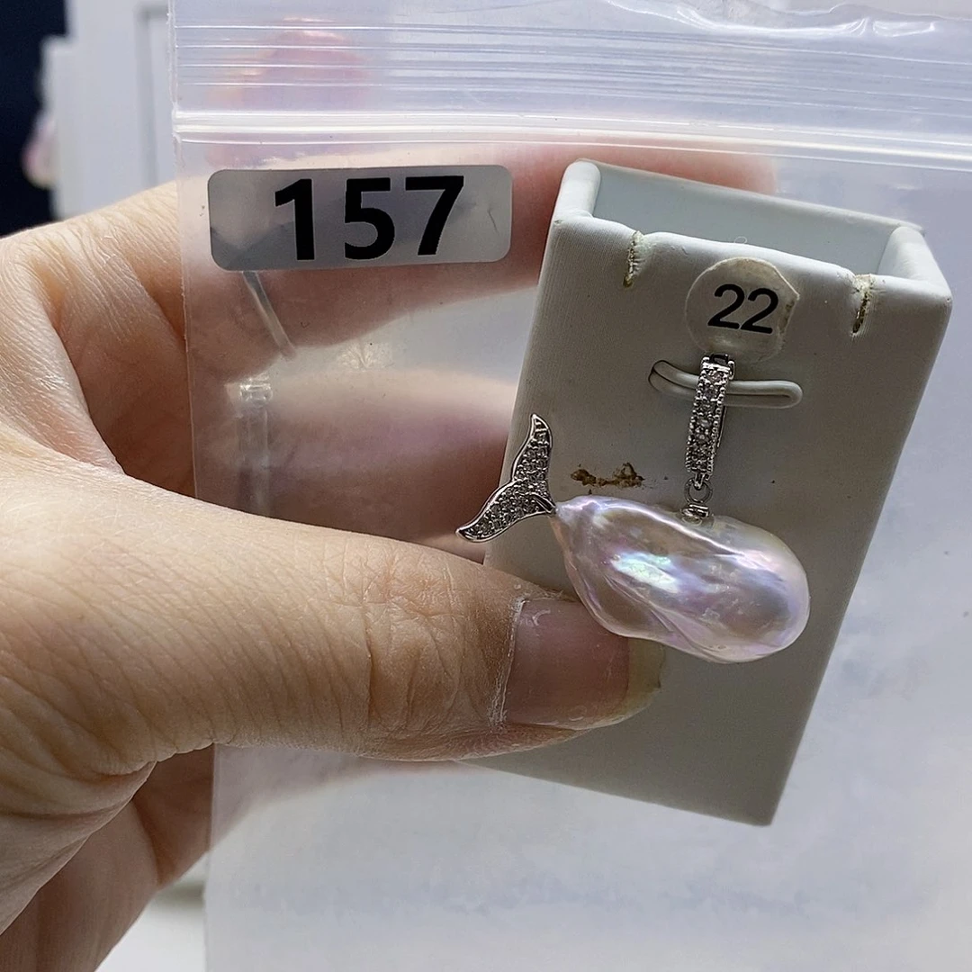 颈饰合金淡水珍珠