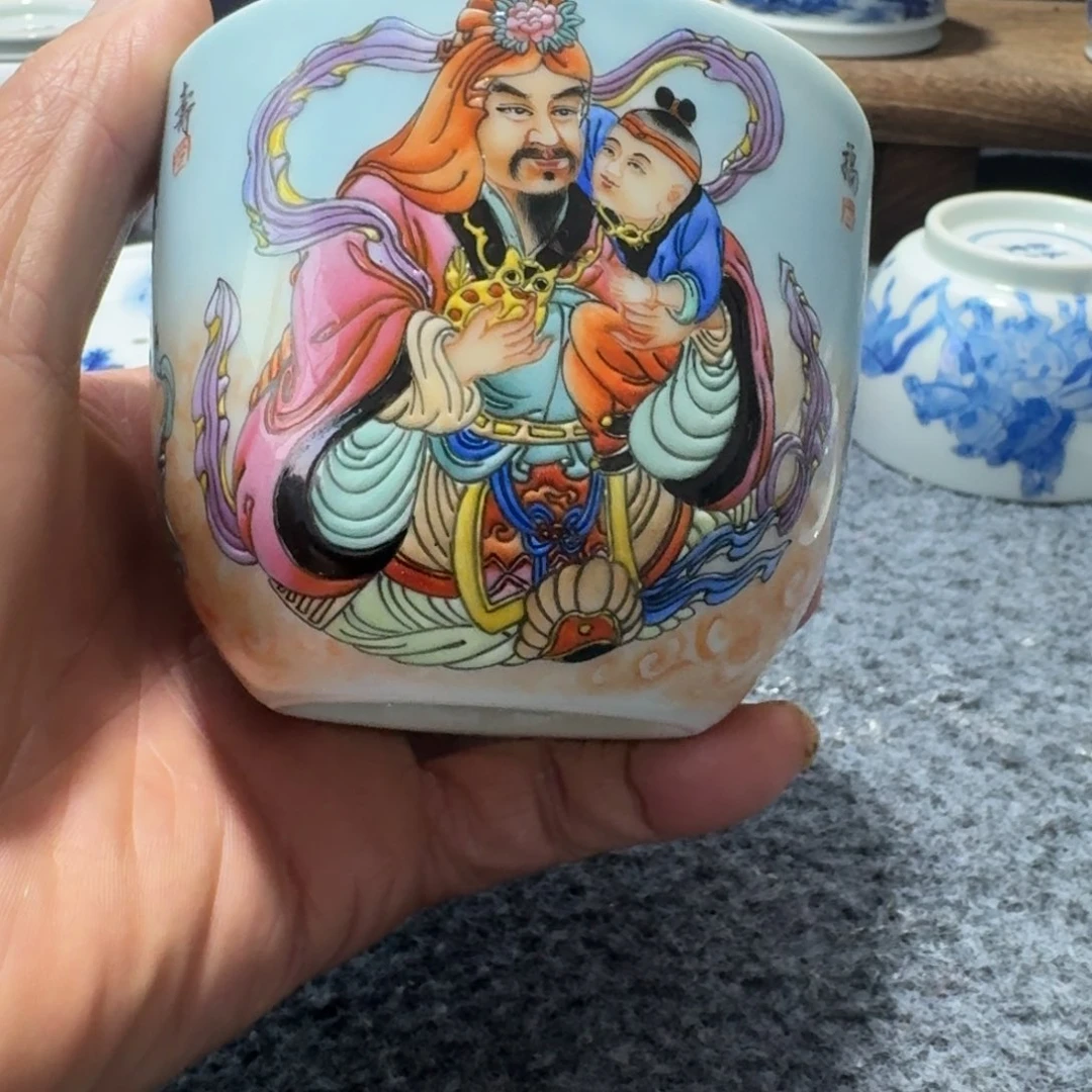 喜***阳现代景德镇陶瓷手绘茶具