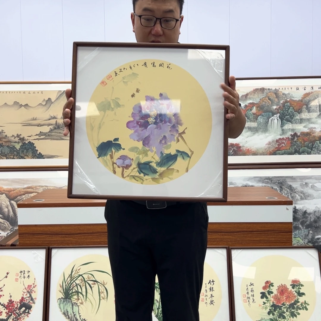 国画国画作品多次在国内外