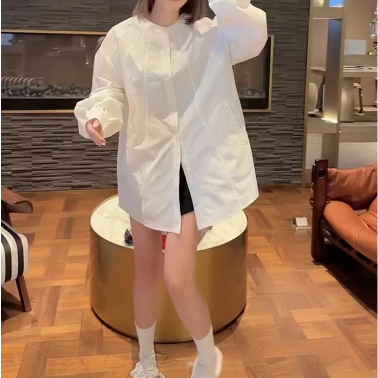 2.欧洲站衬衫5337款衣长约76