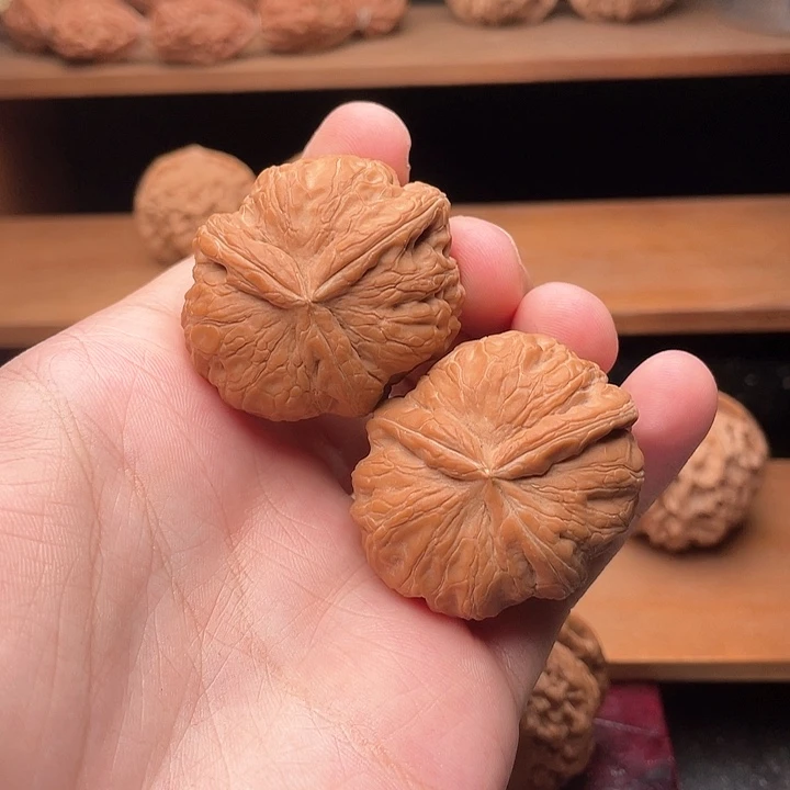 吊坠文玩核桃42.8毕业全品元宝三棱