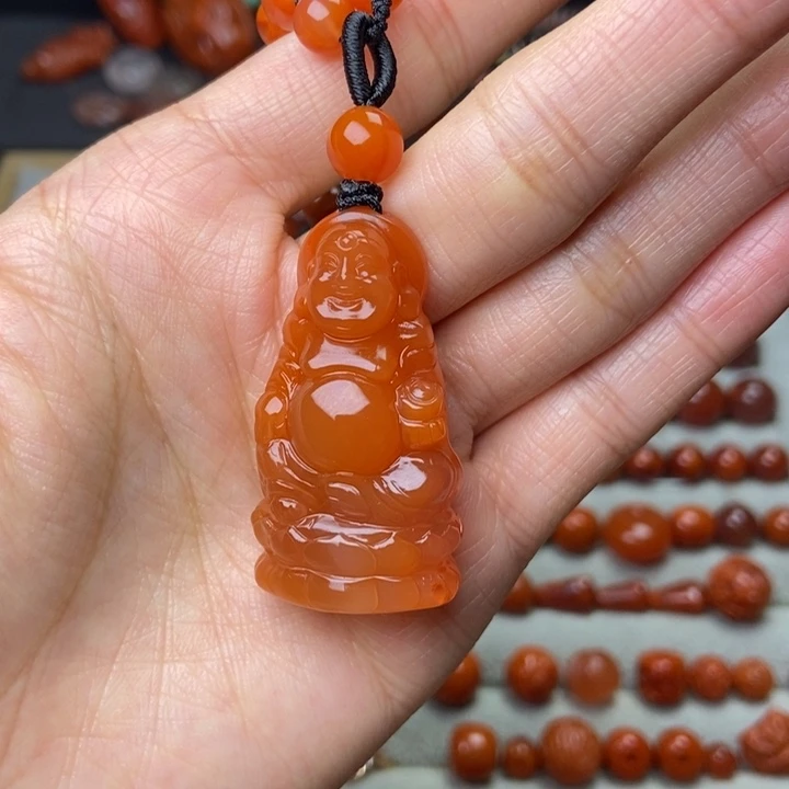 南红玛瑙配饰未镶嵌
